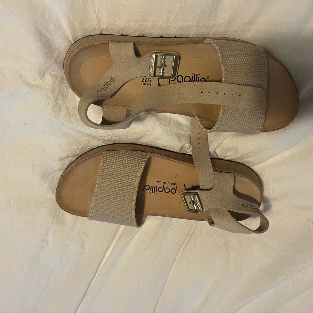 Papillio Birkenstock size 41 tan